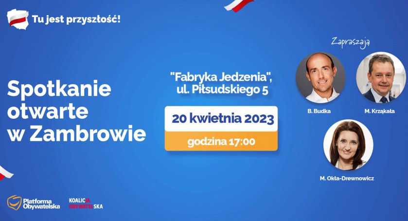 Wizyta posłów Koalicji Obywatelskiej w Zambrowie #TuJestPrzyszłość