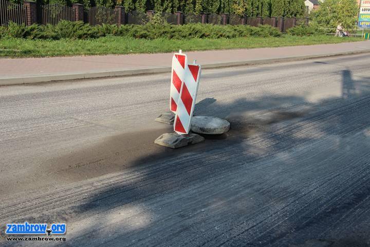 Błyskawiczny remont ul. Kościuszki. Wieczorem droga będzie nieprzejezdna.