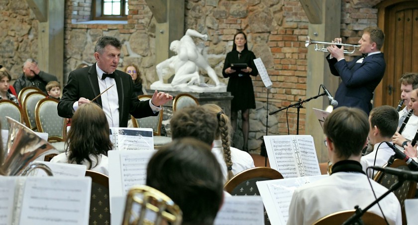 Zambrowscy dyrygenci na Międzynarodowej Paradzie Dyrygentów w Wilnie [FOTO]