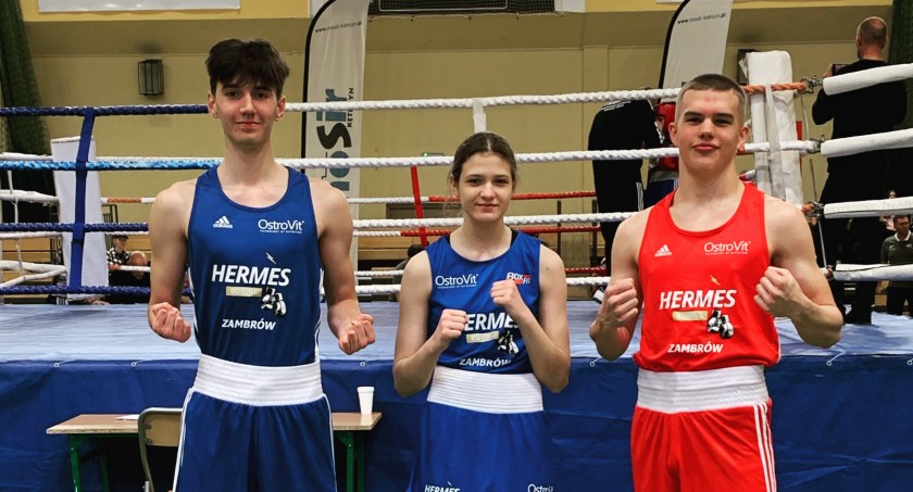 Zawodnicy Hermes Boxing Zambrów na Międzynarodowym Turnieju Bokserskim w Kętrzynie