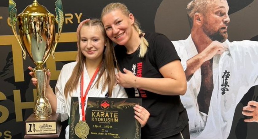 Amelia Zaręba Mistrzynią Europy Juniorów w Karate Kyokushin [FOTO]