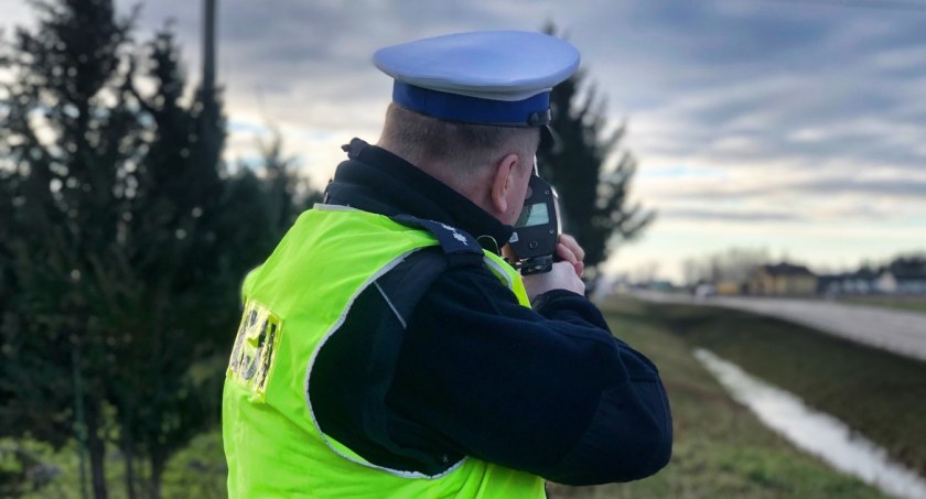 Pijany kierowca wpadł, bo jechał o 63 km/h za szybko