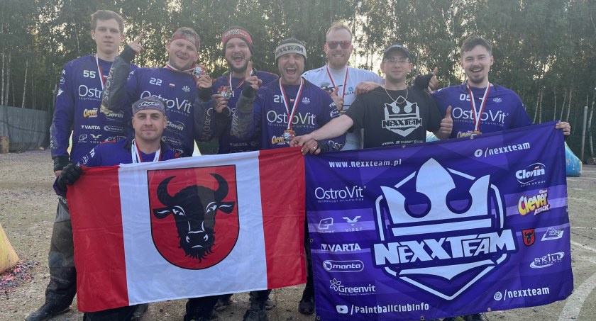 Drużyna NexXTeam Zambrów awansowała do drugiej ligi PXL Paintball - Polish X-Ball League [FOTO]