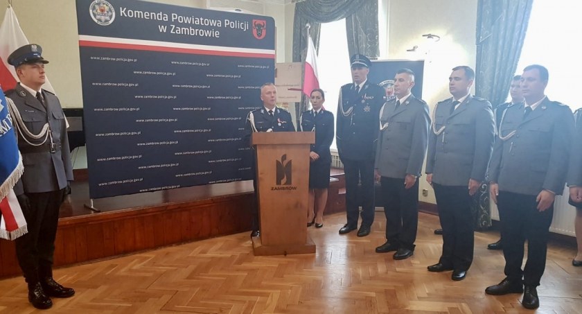 Zambrowskie obchody Święta Policji