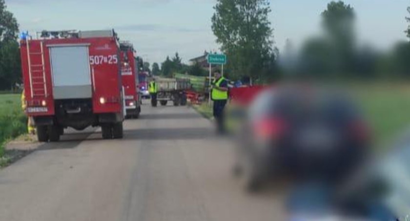 Tragiczny wypadek w gminie Szumowo. Nie żyje 9-letnie dziecko