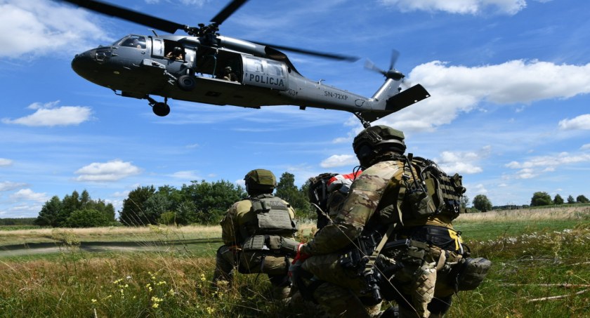Podlascy kontrterroryści wzięli udział w szkoleniu bojowym