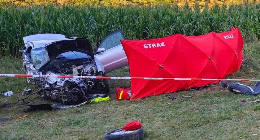 Tragiczny wypadek w regionie. Cztery osoby nie żyją [FOTO]