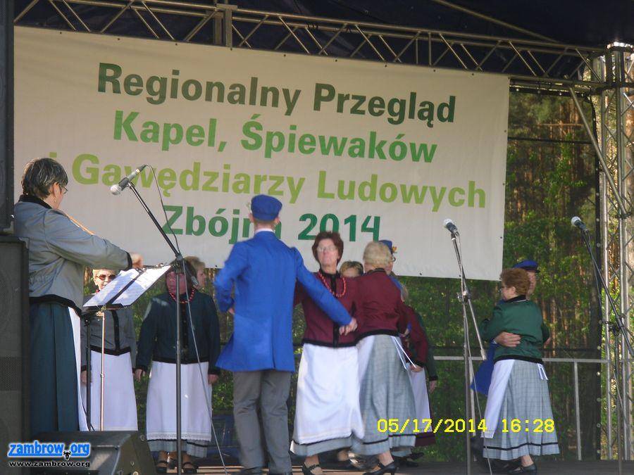 Zespoły śpiewacze z gminy i miasta Zambrów górą w Zbójnej