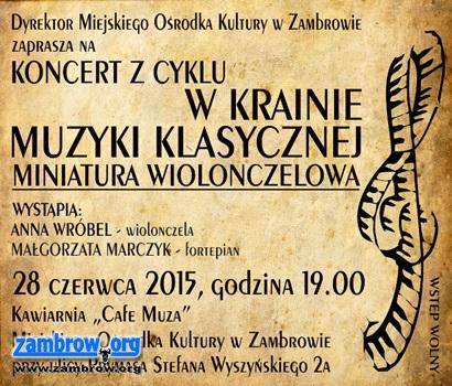 Zapraszamy na miniaturę wiolonczelową 