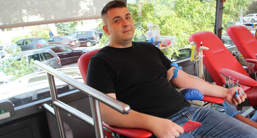 26 krwiodawców wzięło udział w „Kropli miłosierdzia” w „Trójcy” [FOTO]