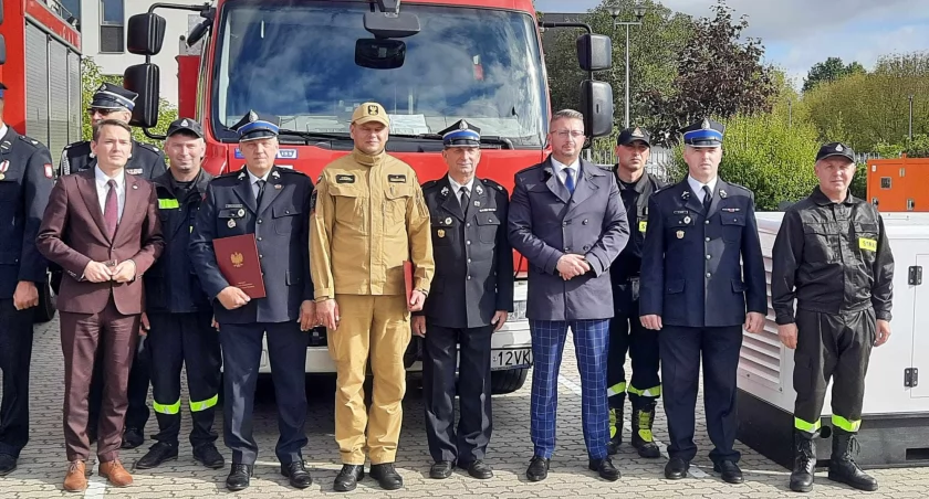 Do Komendy Powiatowej PSP w Zambrowie trafił nowy pojazd ratowniczo-gaśniczy [FOTO]