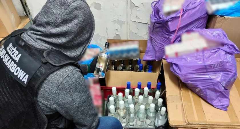 Przemytnicza „dziupla” zlikwidowana przez podlaską KAS