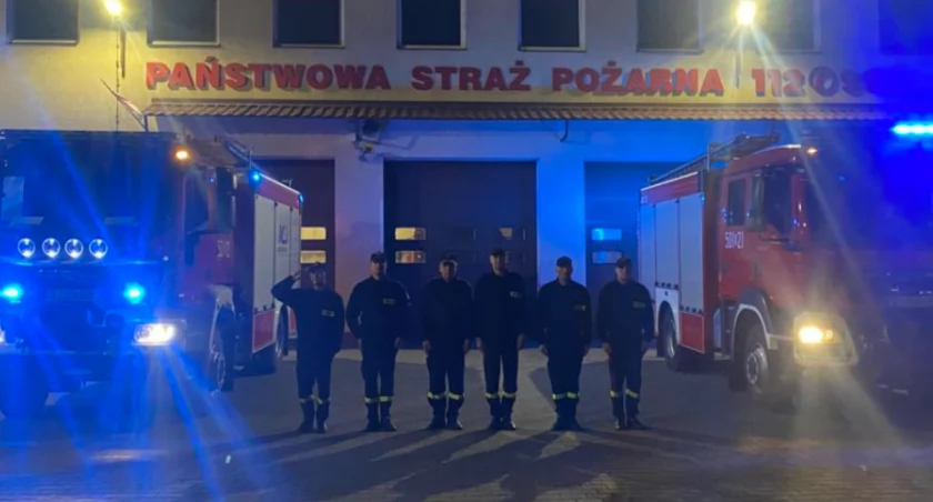 Strażacy oddali hołd koledze, który zginął podczas służby [FOTO+VIDEO]