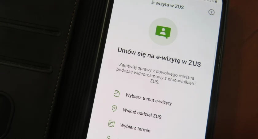 Teraz e-wizytę w ZUS można umówić przez aplikację mObywatel