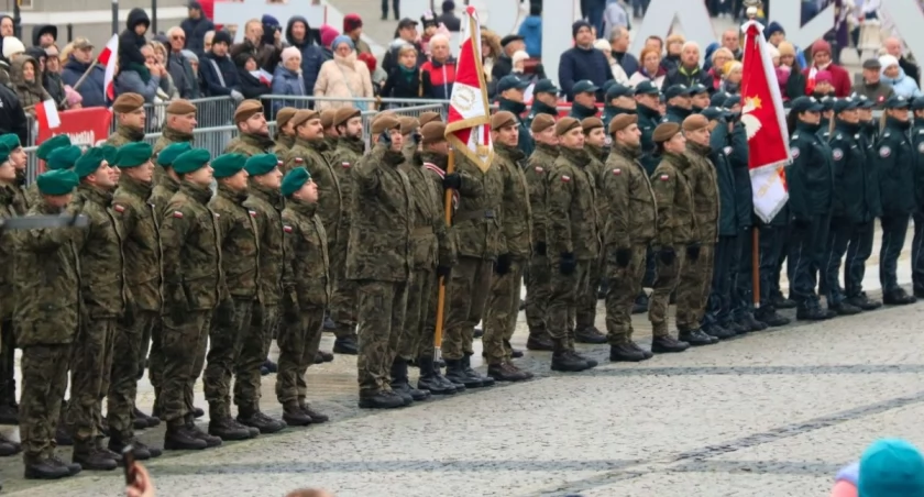 Podlascy terytorialsi podczas obchodów Święta Niepodległości [FOTO]