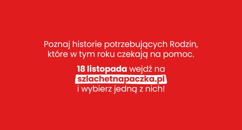 Już w najbliższą sobotę otwarcie Bazy Rodzin Szlachetnej Paczki!