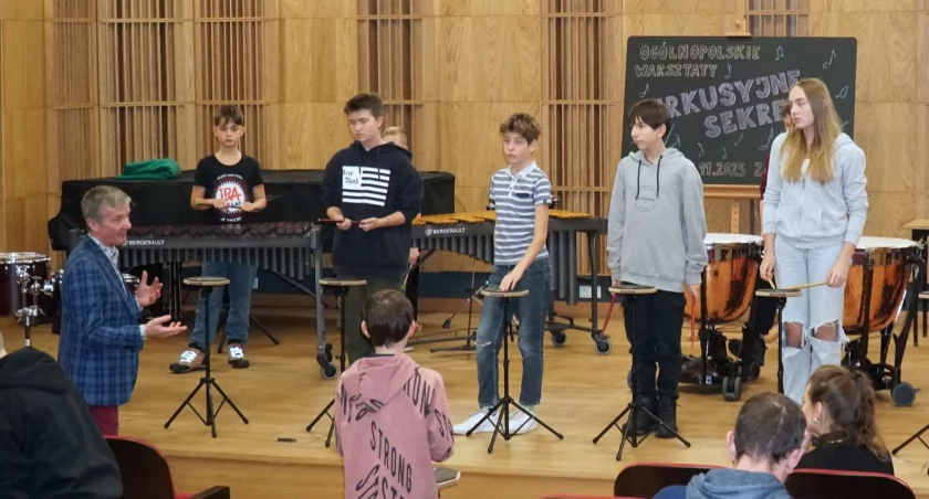 Koncert uczestników na zakończenie Ogólnopolskich Warsztatów Perkusyjnych w PSM [VIDEO+FOTO]