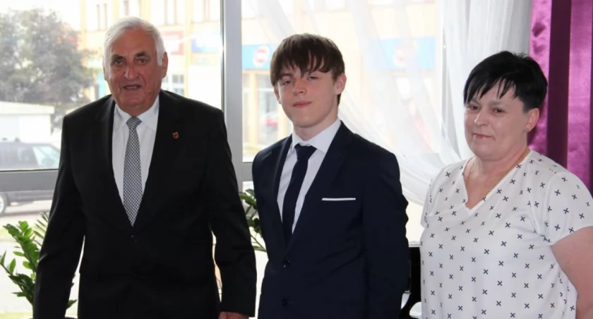 Uczeń SP4 ze stypendium Zarządu Województwa Podlaskiego 