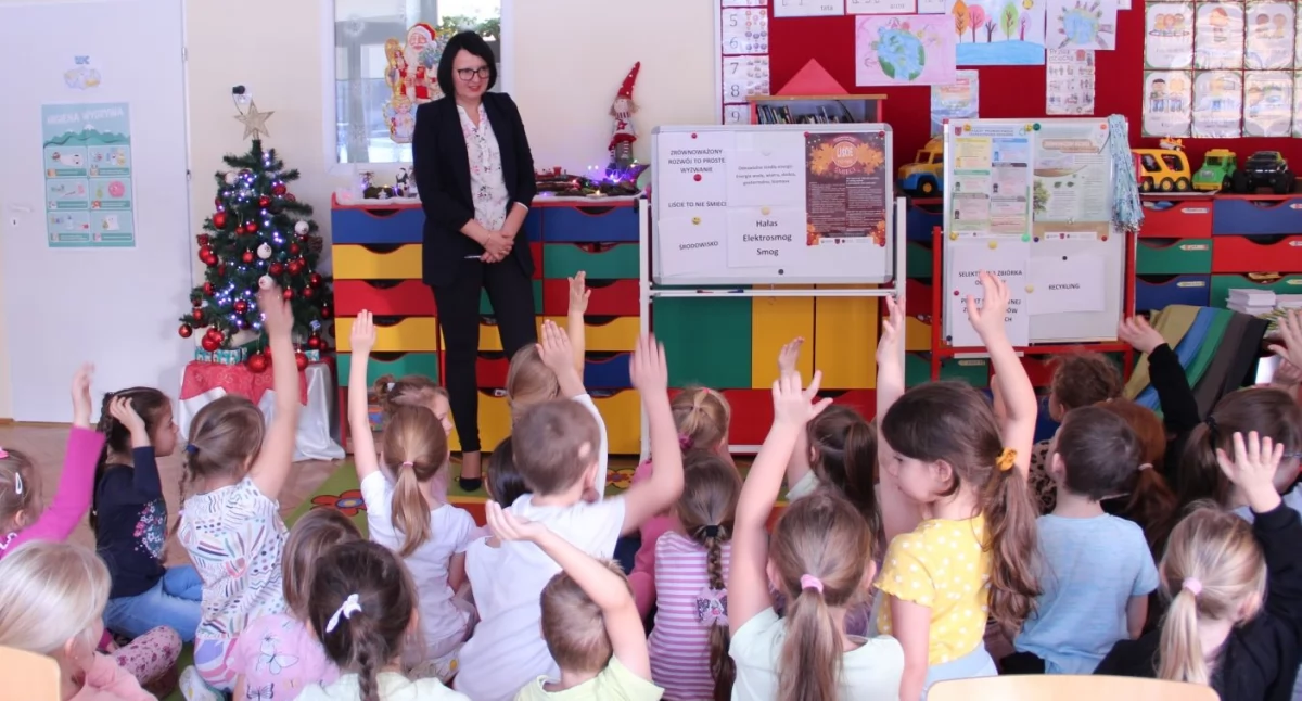 Prelekcje w miejskich przedszkolach w ramach projektu: „Zrównoważony Rozwój to proste wyzwanie” [FOTO]