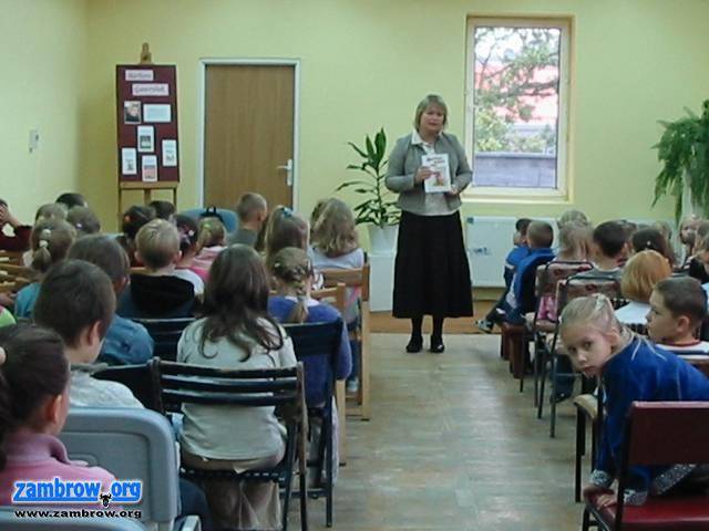 Przedszkolaki spotkały się z autorką bajek