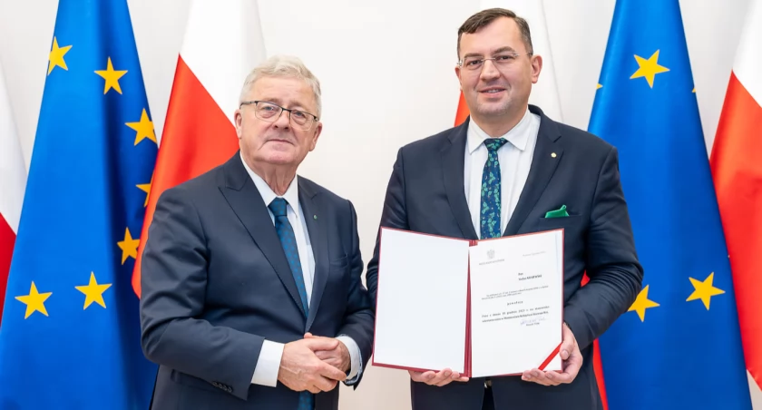 Stefan Krajewski sekretarzem stanu w Ministerstwie Rolnictwa i Rozwoju Wsi [FOTO]