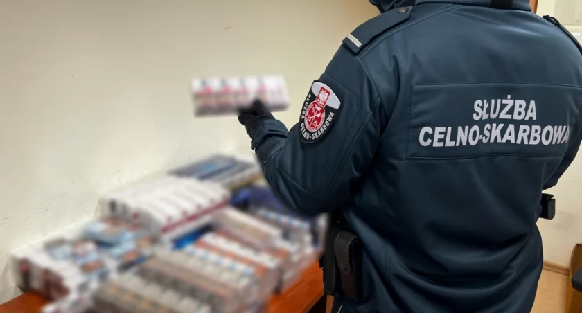 Nielegalne papierosy przy bazarze w Nowogrodzie [FOTO]