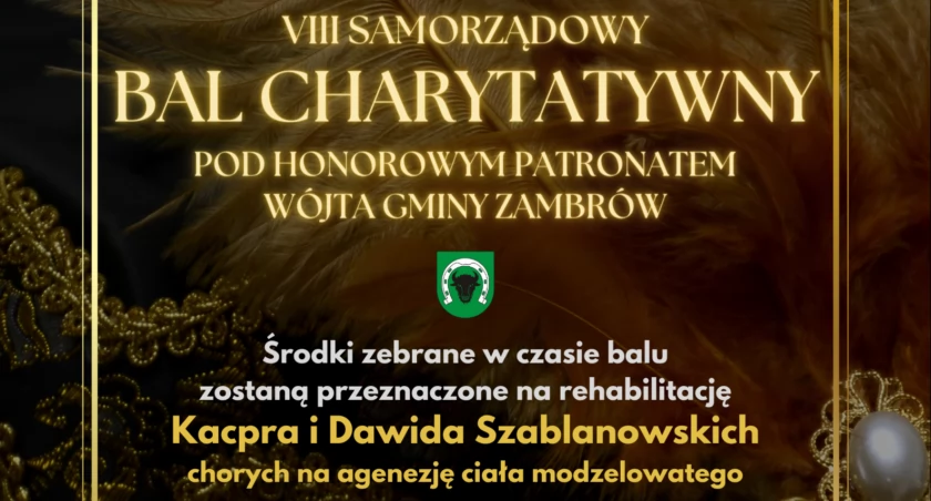 Przekaż fanty na licytację podczas balu charytatywnego! Środki z aukcji zostaną przekazane na rzecz leczenia Kacpra i Dawida Szablanowskich