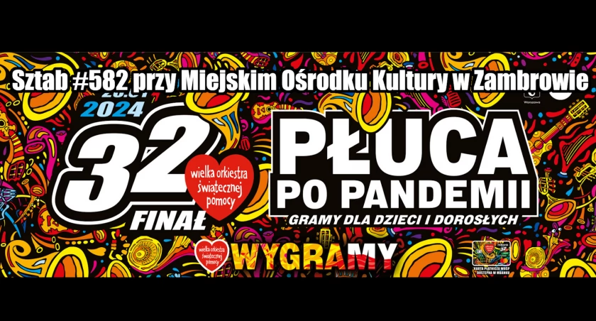 WOŚP 2024: Co się będzie działo w Zambrowie?