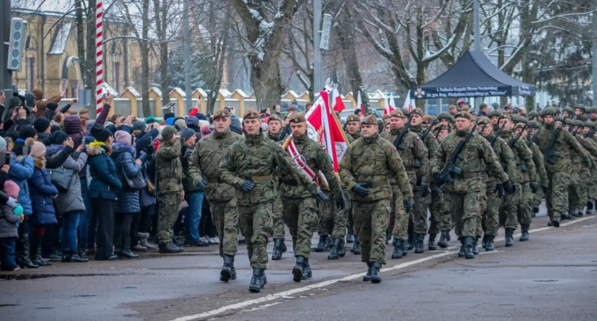 Pierwsza przysięga podlaskich terytorialsów w tym roku