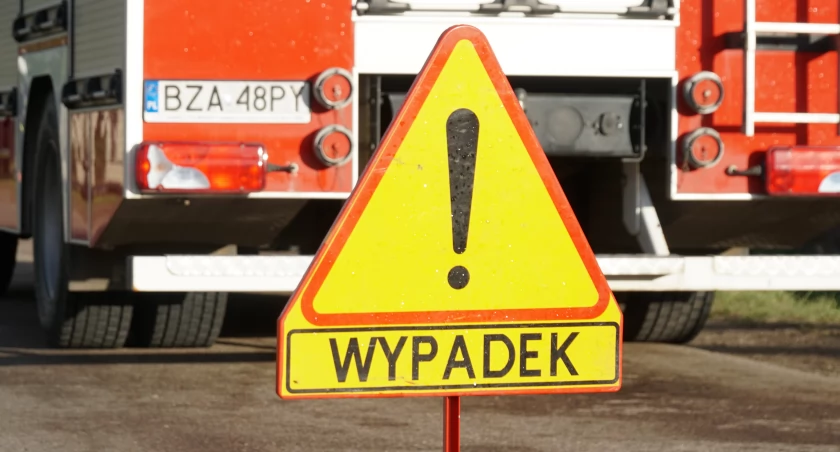 Zderzenie ciężarówek na S8