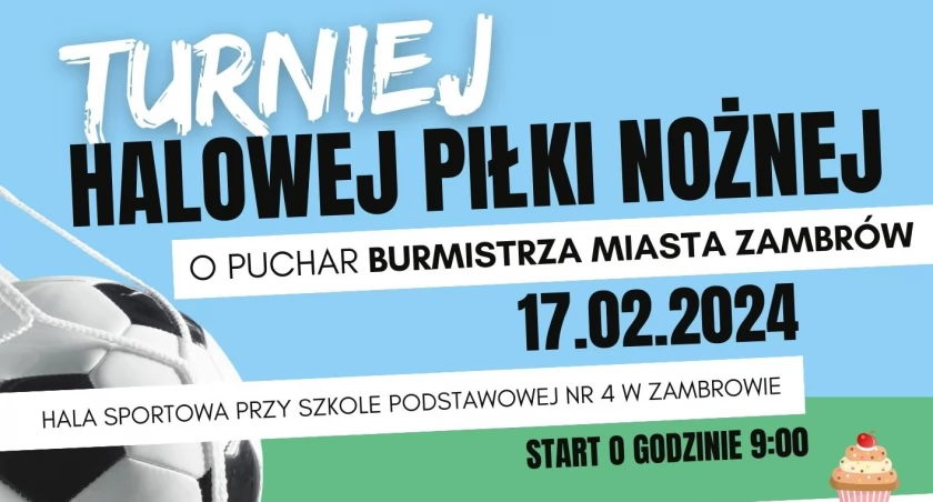 Zagrają o Puchar Burmistrza Miasta Zambrów