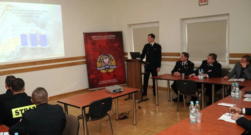 Zambrowscy strażacy podsumowali 2023 rok [FOTO]