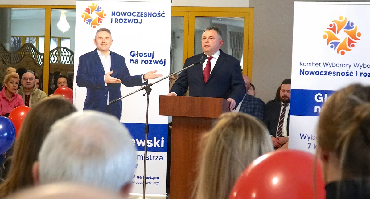 Andrzej Mioduszewski kandydatem na Burmistrza Miasta Zambrów [FOTO+VIDEO]