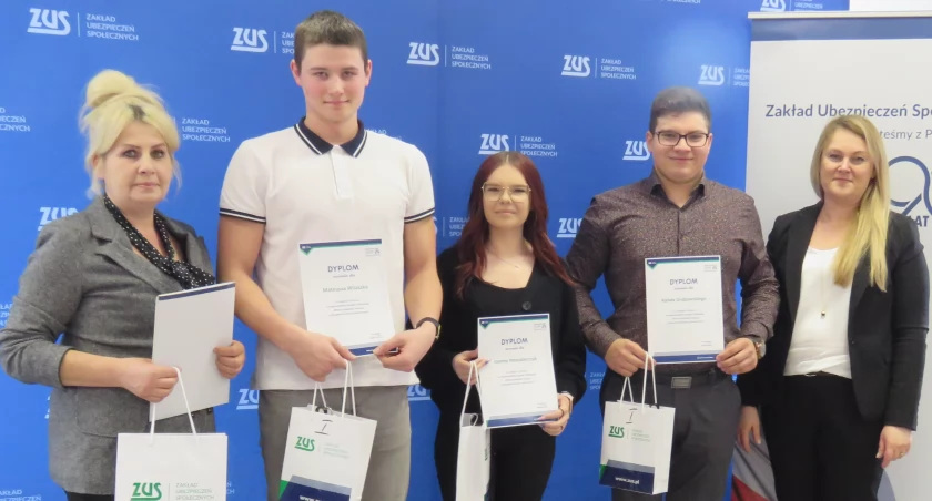 Znamy nazwiska laureatów wojewódzkiego etapu ogólnopolskiej Olimpiady ZUS [FOTO]