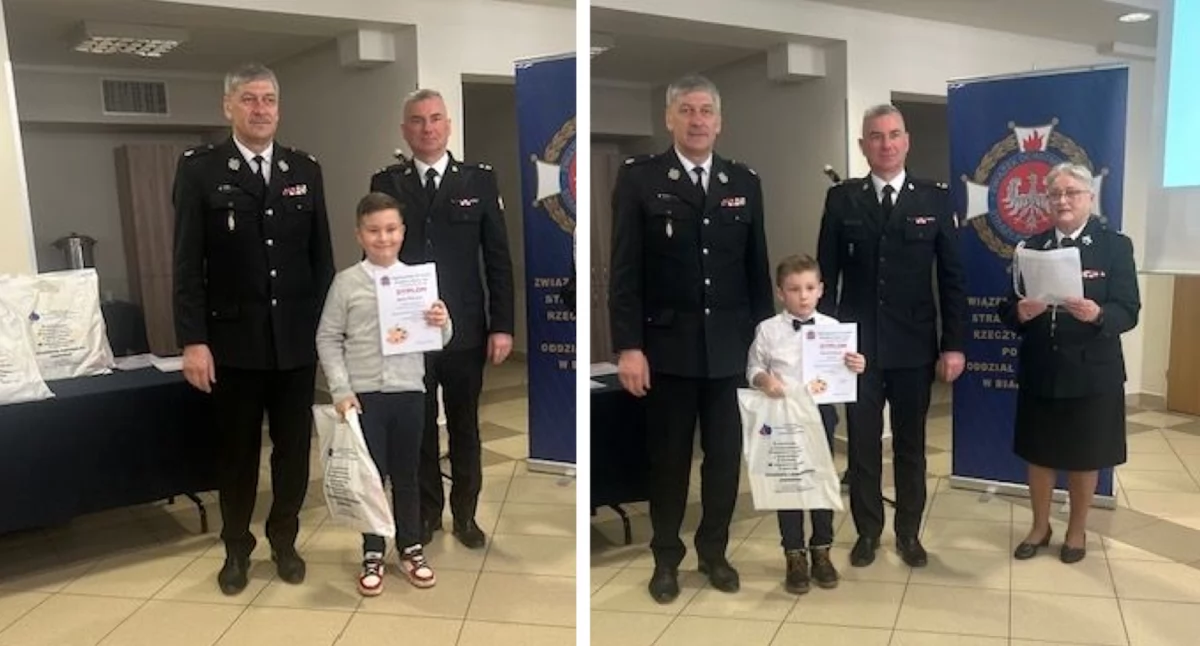 Uczniowie Szkoły Podstawowej w Starym Skarżynie nagrodzeni w Ogólnopolskim Strażackim Konkursie Plastycznym [FOTO]