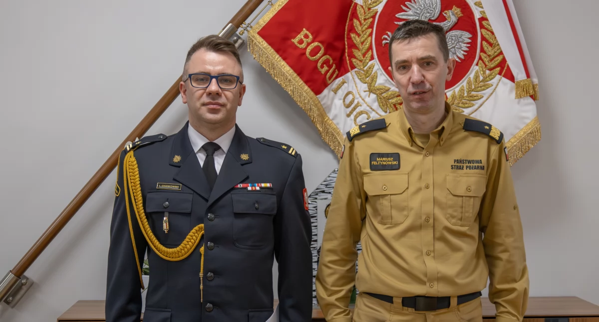 Strażak z Zambrowa został powołany na Zastępcę Podlaskiego Komendanta Wojewódzkiego Państwowej Straży Pożarnej [FOTO]