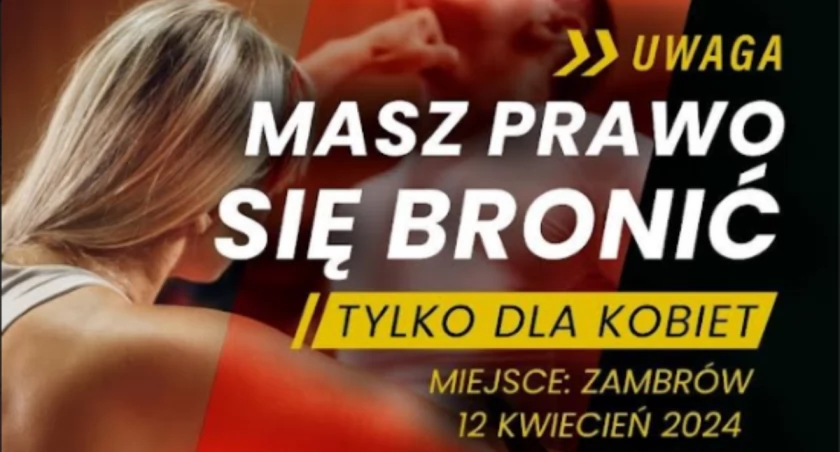 Warsztaty samoobrony dla kobiet niebawem w Zambrowie