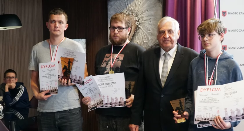 Egor Bogdanov zwycięzcą VIII Otwartego Turnieju Szachowego o Puchar Burmistrza Miasta Zambrów [FOTO]