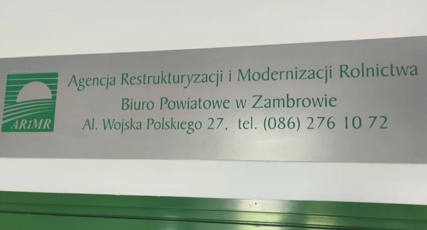 Biuro Powiatowe ARiMR w Zambrowie w czwartek będzie nieczynne