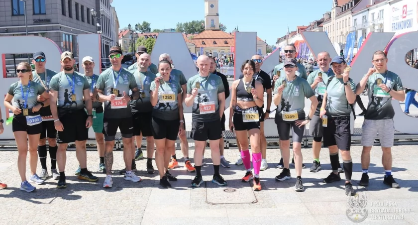 Terytorialsi na 11. PKO Półmaratonie w Białymstoku [FOTO]