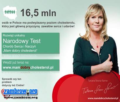 Narodowy Test Ryzyka Chorób Serca i Naczyń „Mam dobry cholesterol”