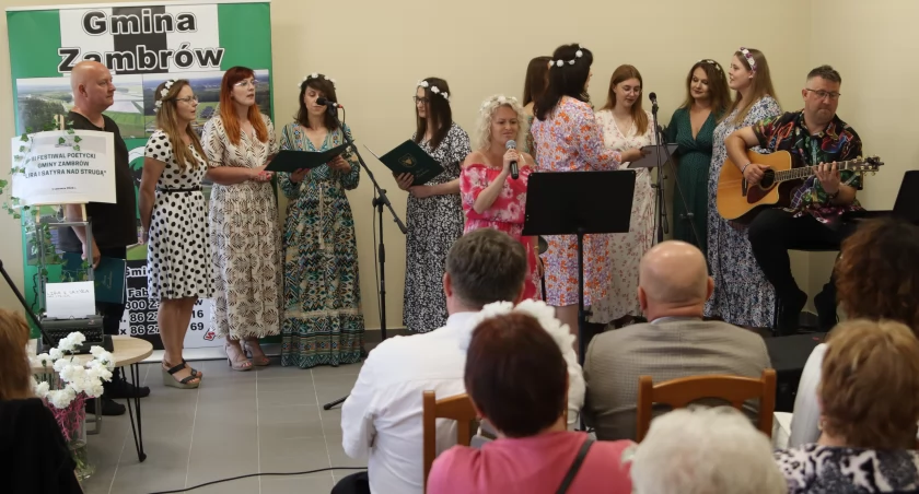 III Festiwal Poetycki Gminy Zambrów „Lira i Satyra nad Strugą” [FOTO+VIDEO]