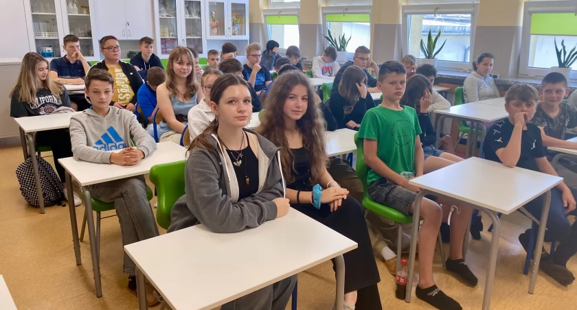 Uczniowie z SP w Osowcu spotkali się z przedstawicielami Parku Krajobrazowego [FOTO]