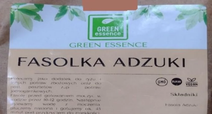 GIS: Wysoki poziom pozostałości pestycydu w partii fasolki Adzuki