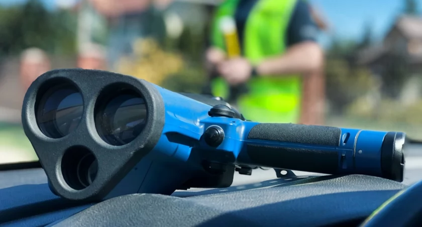 Wpadł na zakazie, bo przekroczył prędkość o prawie 50 km/h