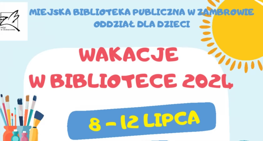 MBP zaprasza na Wakacje w bibliotece