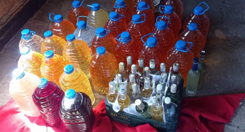 Wpadł z nielegalnym alkoholem [FOTO]