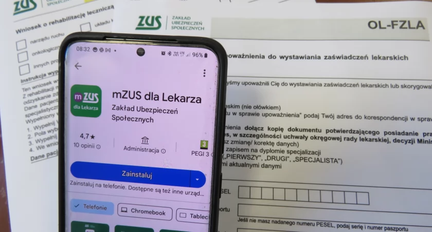 Ułatwienia dla lekarzy w wystawianiu zwolnień