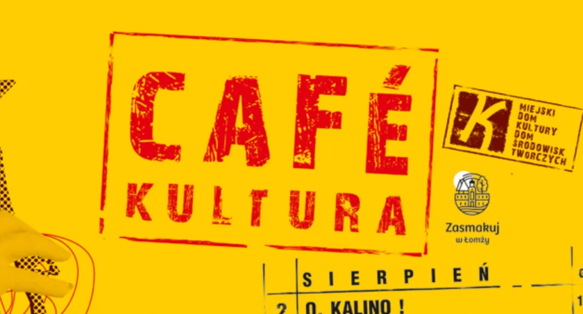 MDK DŚT Łomża zaprasza na CAFE KULTURA 2024