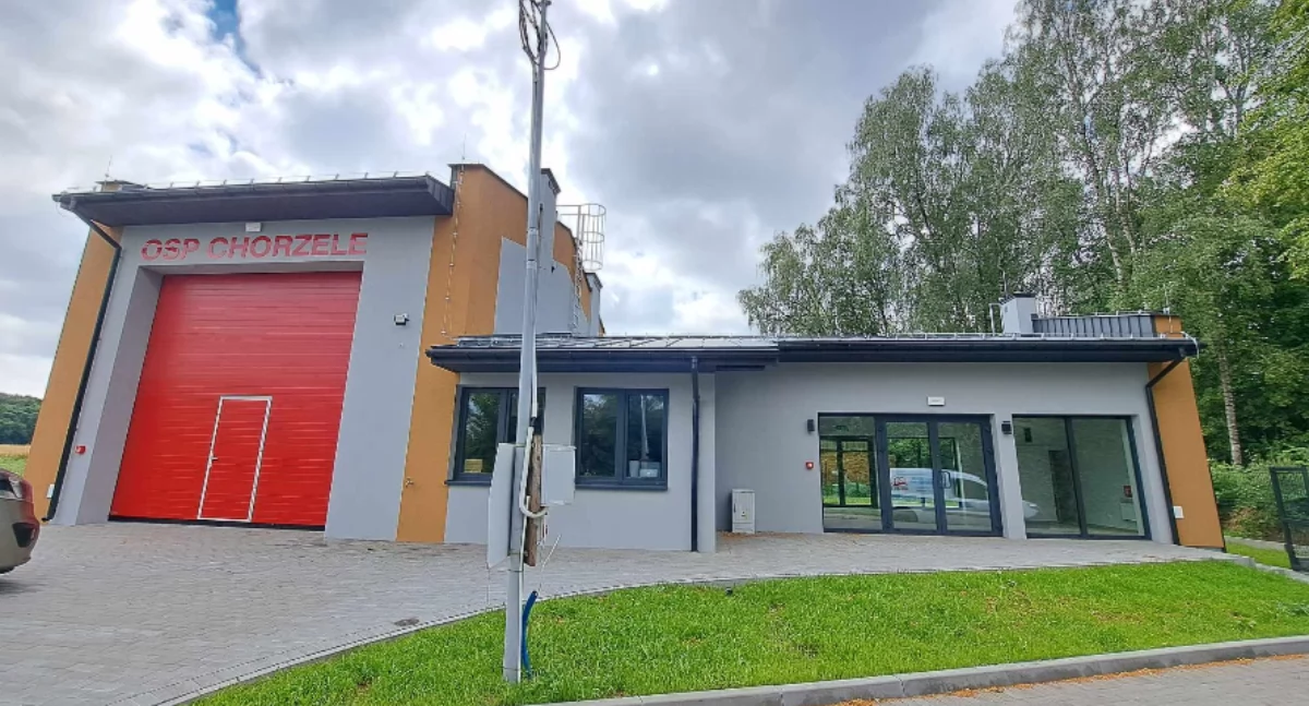 Odbiór końcowy inwestycji budynku OSP Chorzele